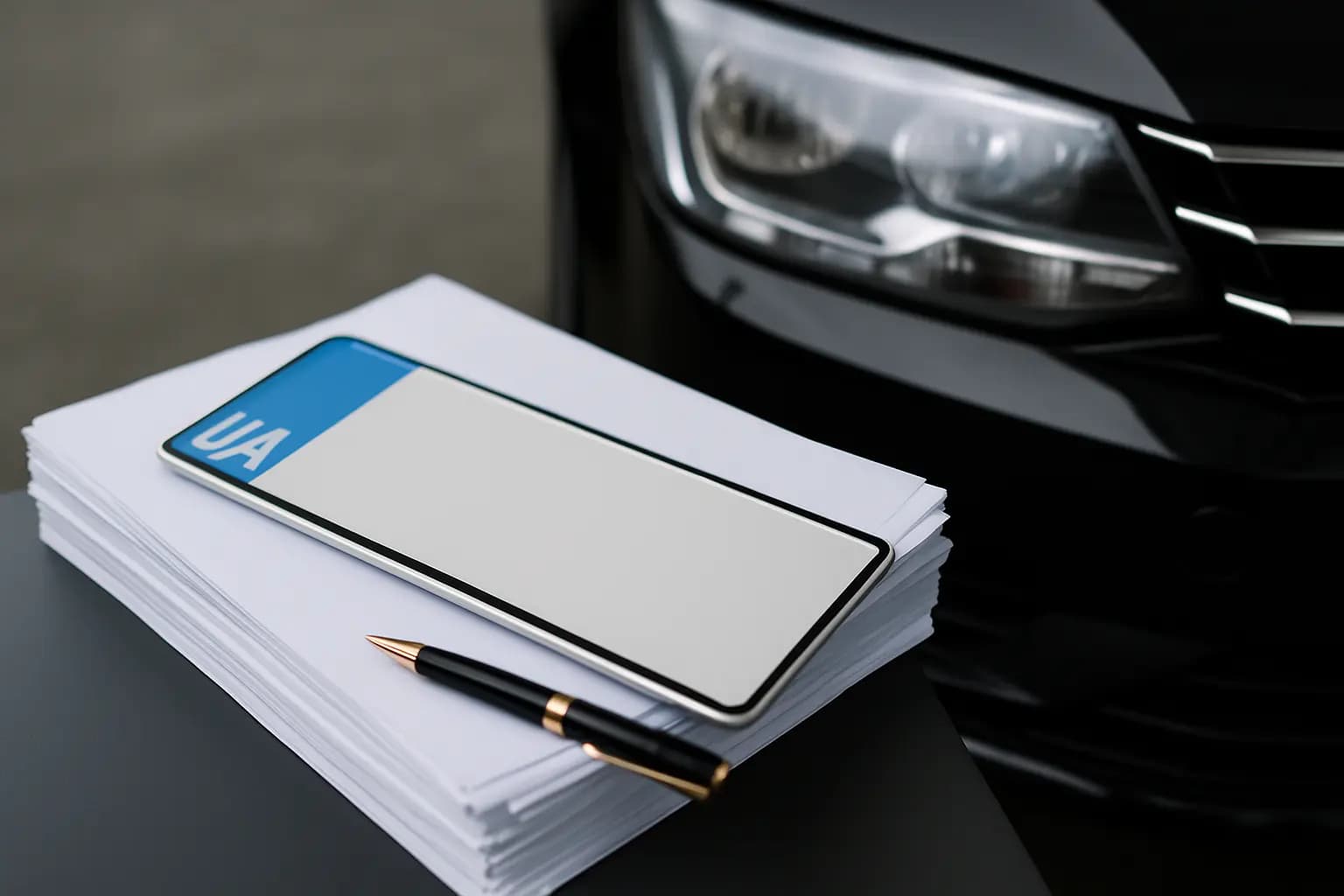 Зображення секції розмитнення автомобіля