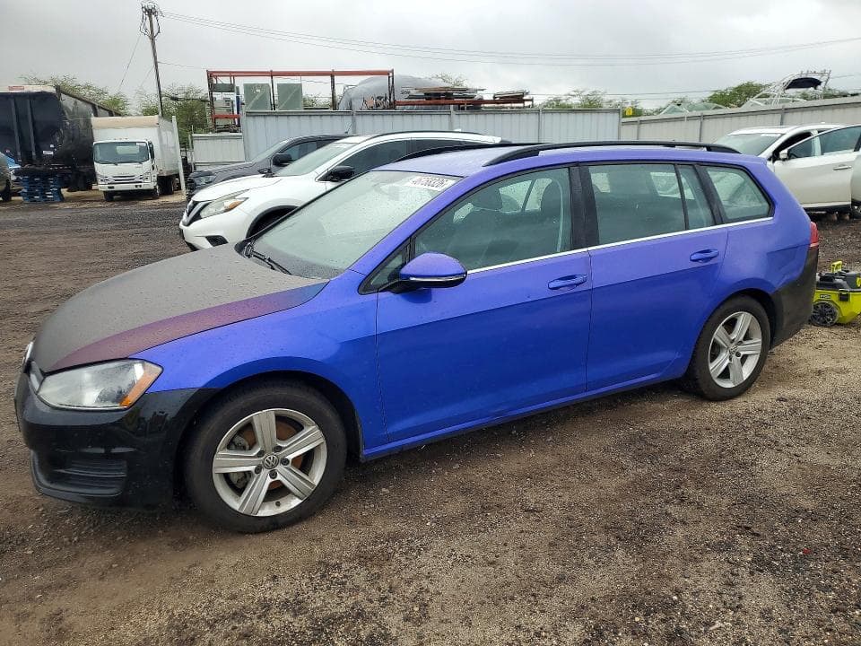 2015 VOLKSWAGEN GOLF SPORTWAGEN TDI S