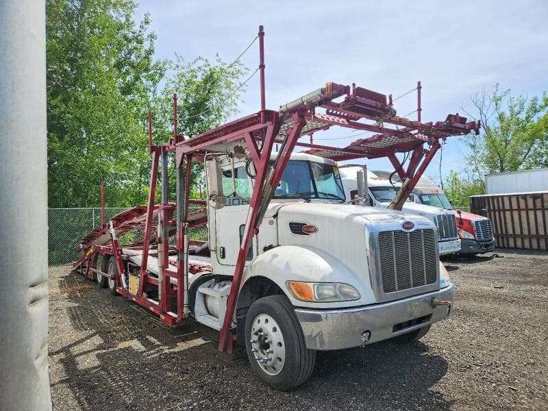 2012 PETERBILT 348 CAR HAULER TRUCK