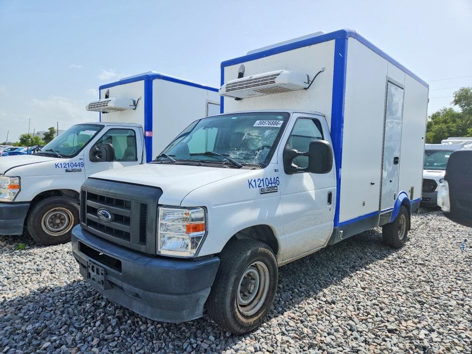 2023 FORD E350 REFRIGERATED BOX TRUCK