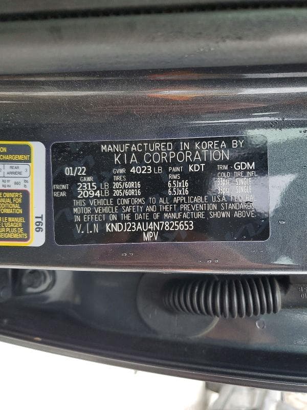 2022 KIA SOUL LX