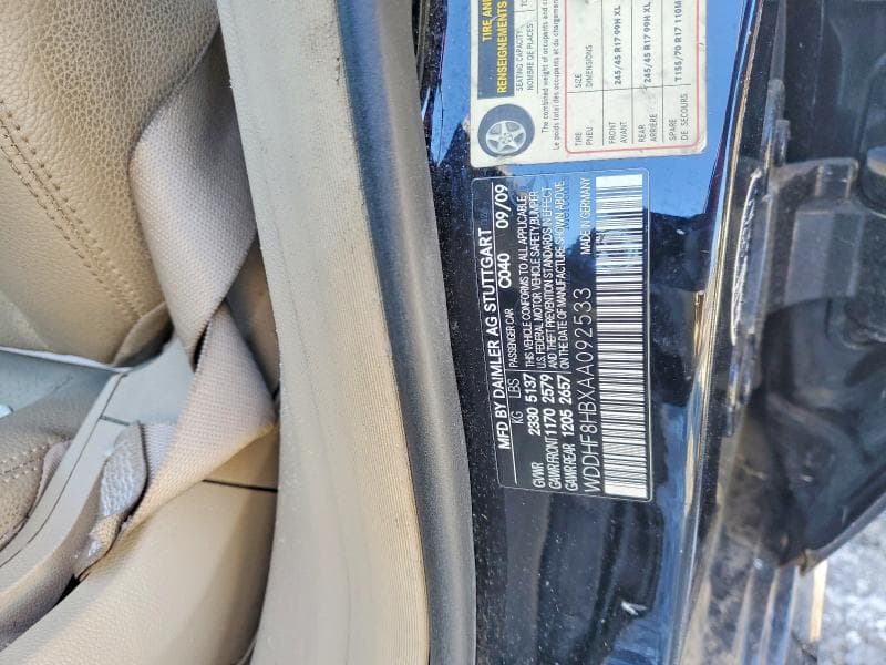 2010 MERCEDES-BENZ E 350 4MATIC