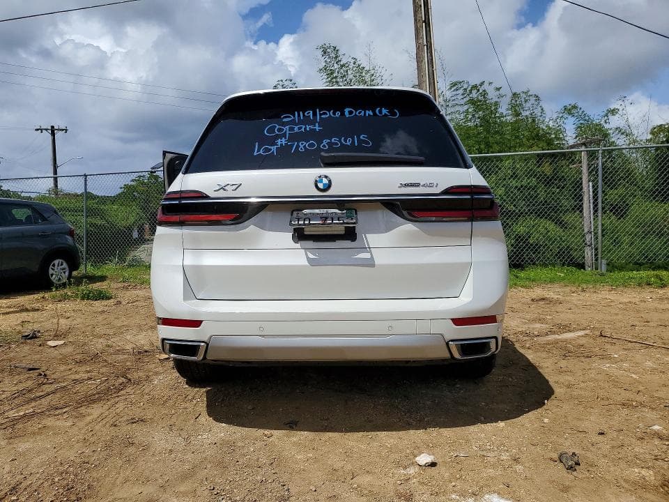 2025 BMW X7 XDRIVE40I