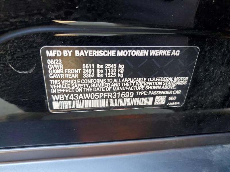 2023 BMW I4 EDRIVE 35