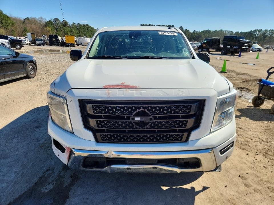 2021 NISSAN TITAN SV 4WD 5.6L V8 CREW CAB