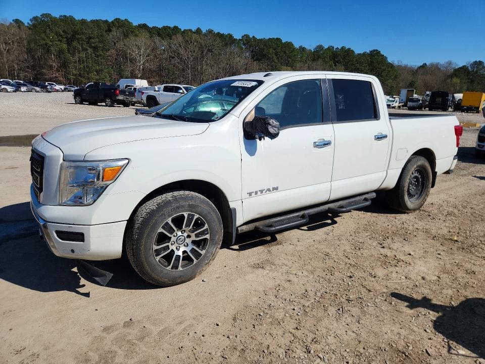 2021 NISSAN TITAN SV 4WD 5.6L V8 CREW CAB