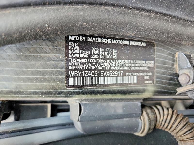 2014 BMW I3 REX