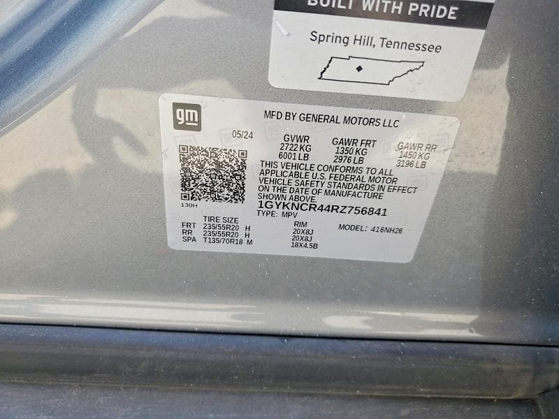 2024 CADILLAC XT5 PREMIUM LUXURY