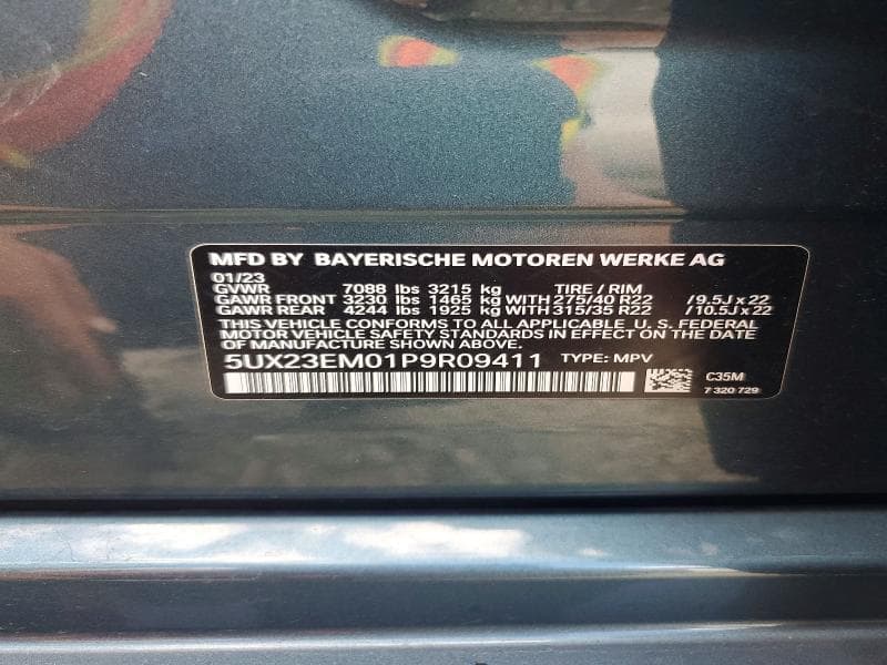 2023 BMW X7 XDRIVE40I