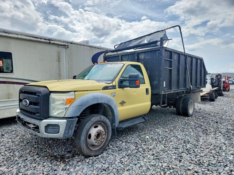 2011 FORD F550 SUPER DUTY DUMP TRUCK