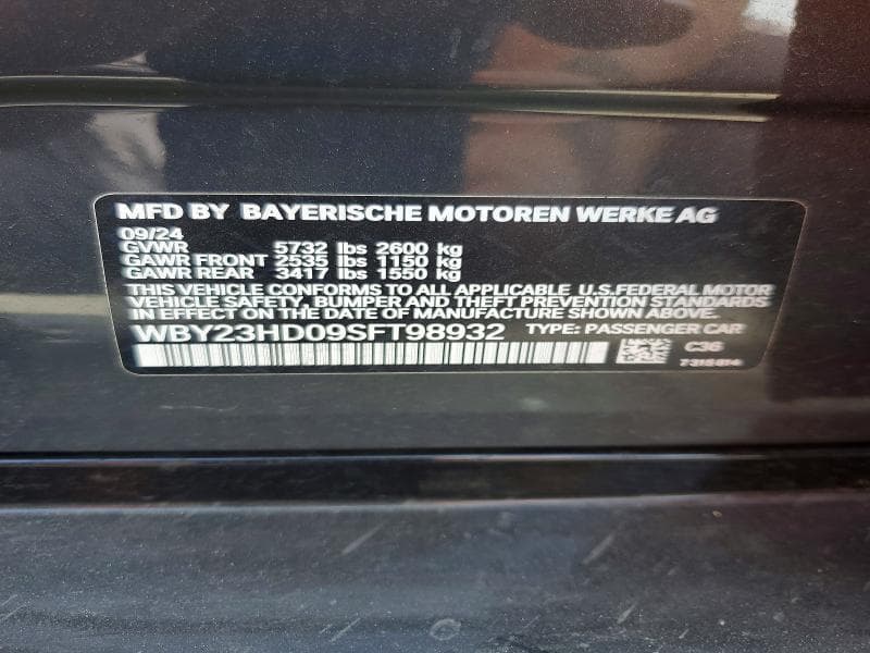 2025 BMW I4 EDRIVE 40