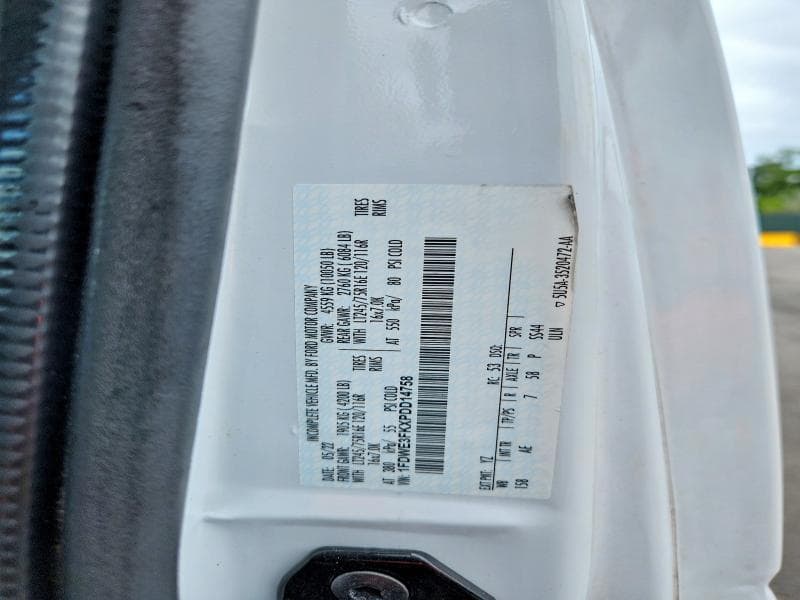 2023 FORD E350 REFRIGERATED BOX TRUCK