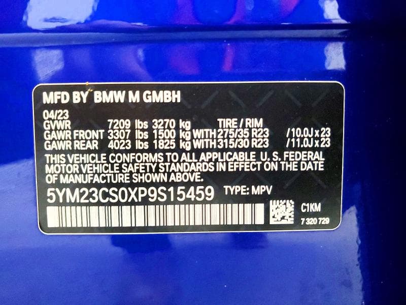 2023 BMW XM
