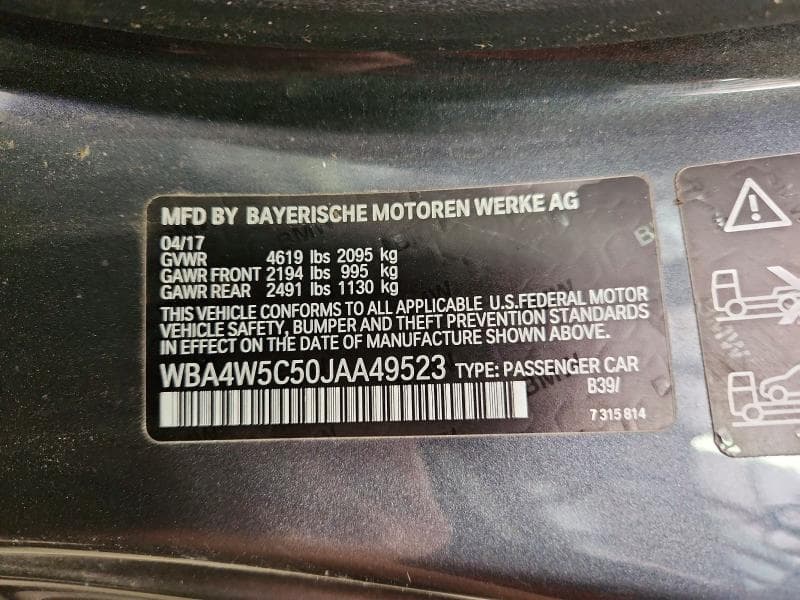 2018 BMW 430XI