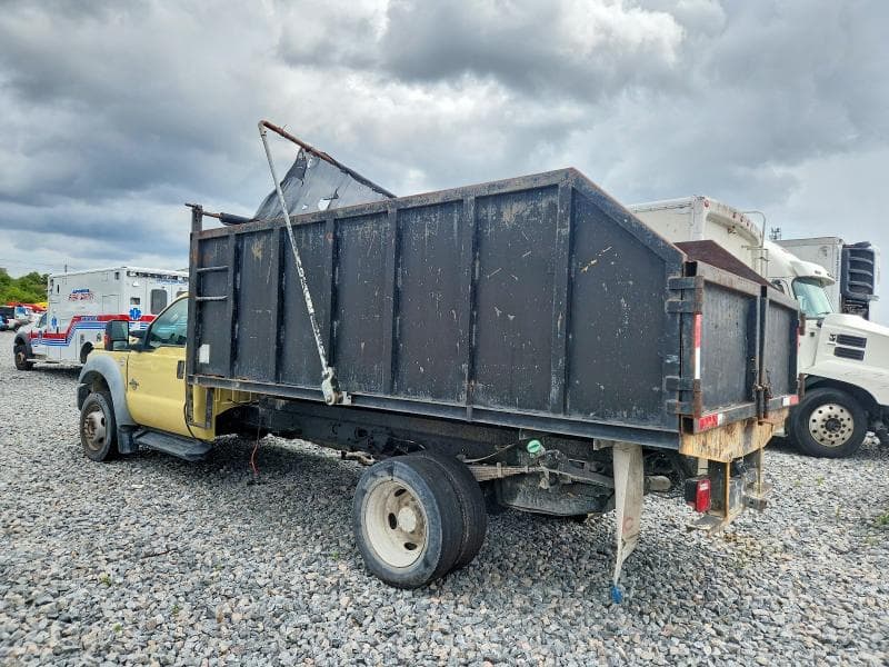 2011 FORD F550 SUPER DUTY DUMP TRUCK