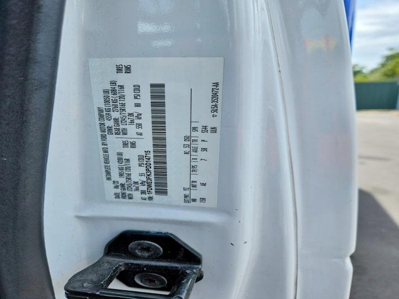 2023 FORD E350 REFRIGERATED BOX TRUCK