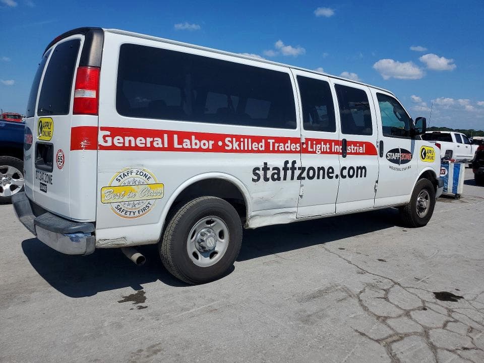 2019 CHEVROLET EXPRESS G3500 LT