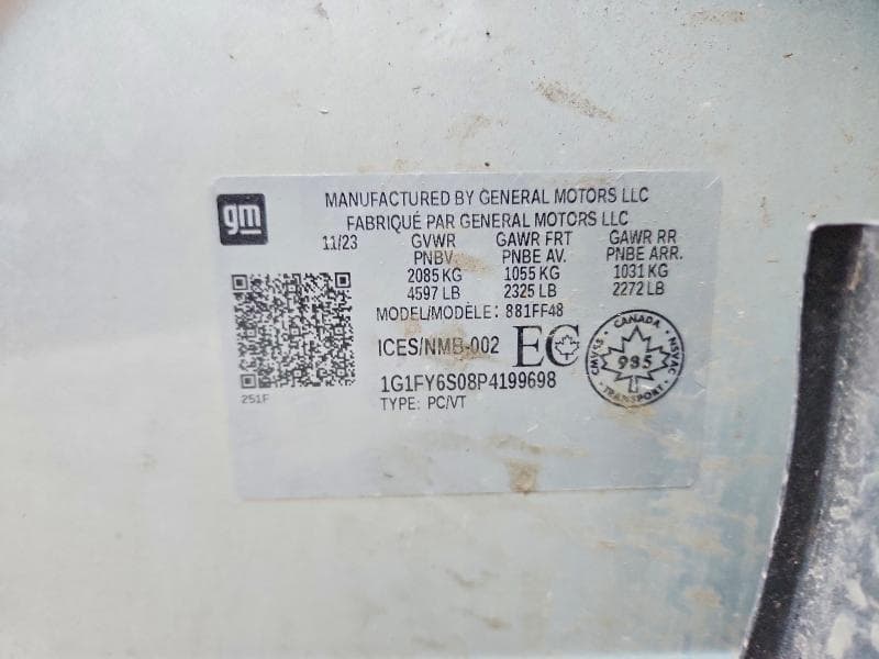2023 CHEVROLET BOLT EUV LT