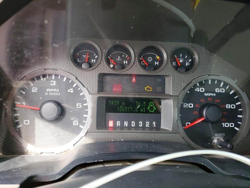 2008 FORD F350 SRW SUPER DUTY