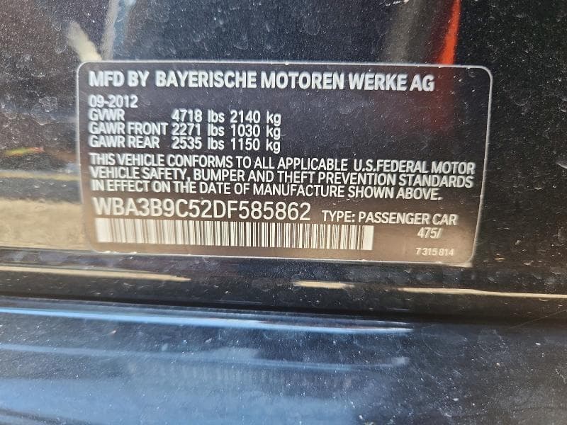 2013 BMW 335 XI