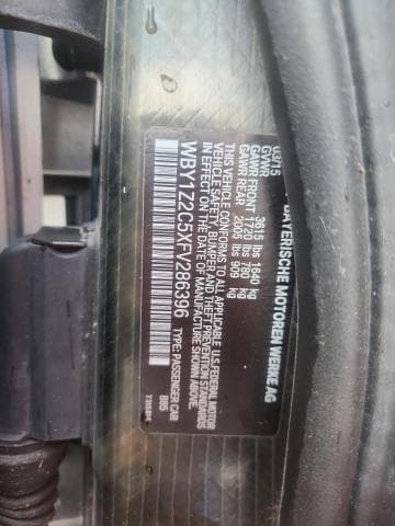 2015 BMW I3 BEV
