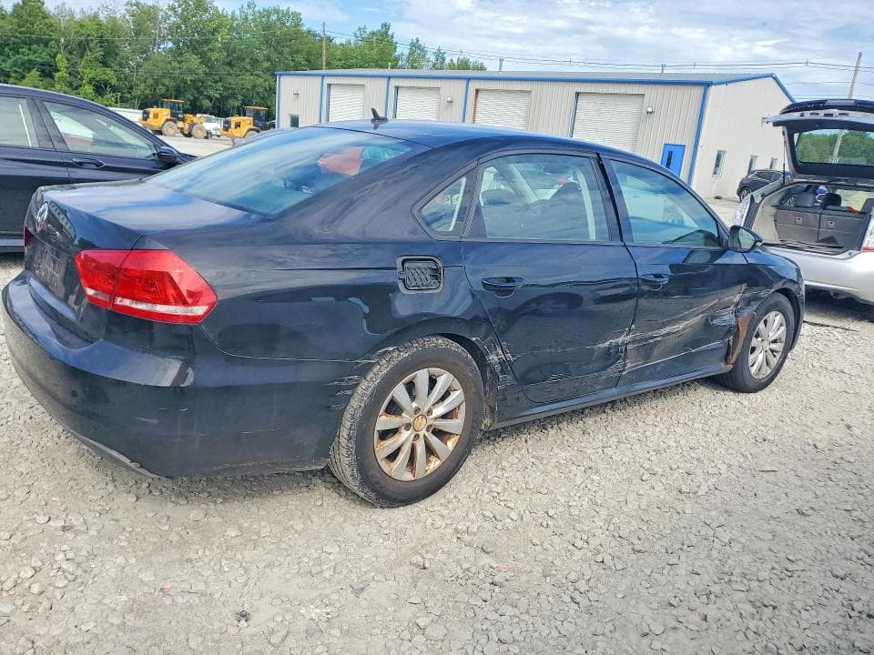 2012 VOLKSWAGEN PASSAT S