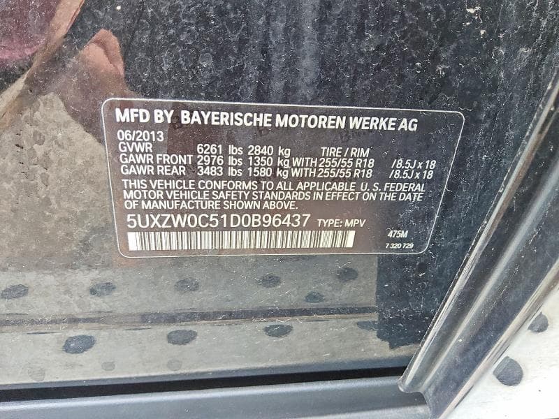 2013 BMW X5 XDRIVE35D
