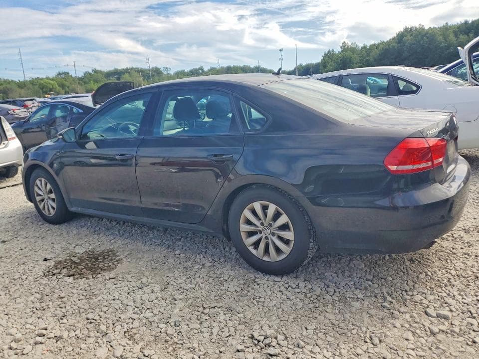 2012 VOLKSWAGEN PASSAT S