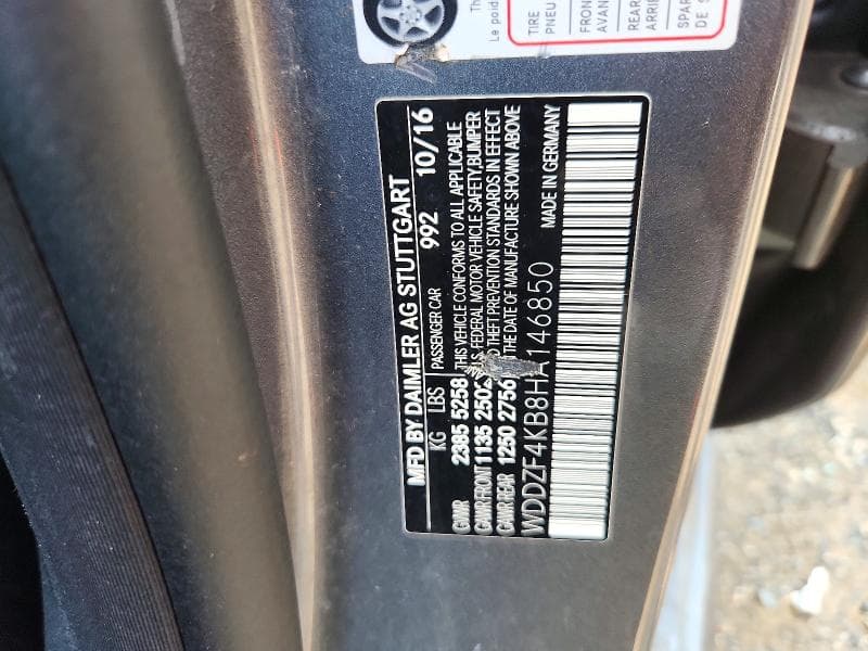 2017 MERCEDES-BENZ E 300 4MATIC