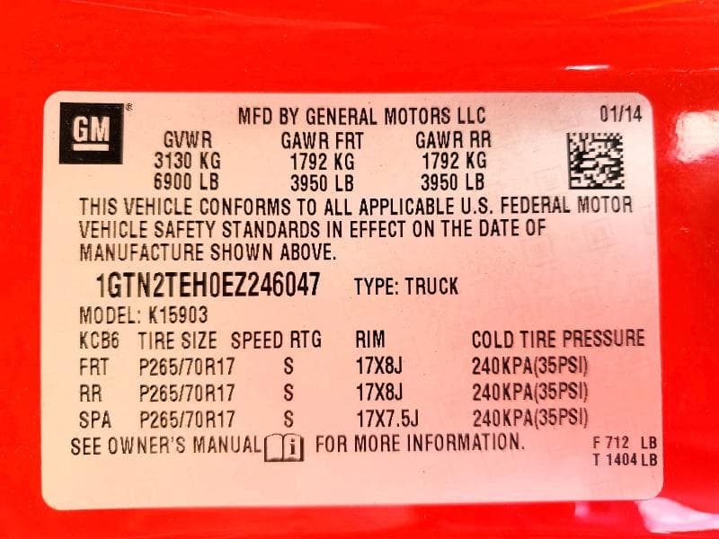 2014 GMC SIERRA K1500