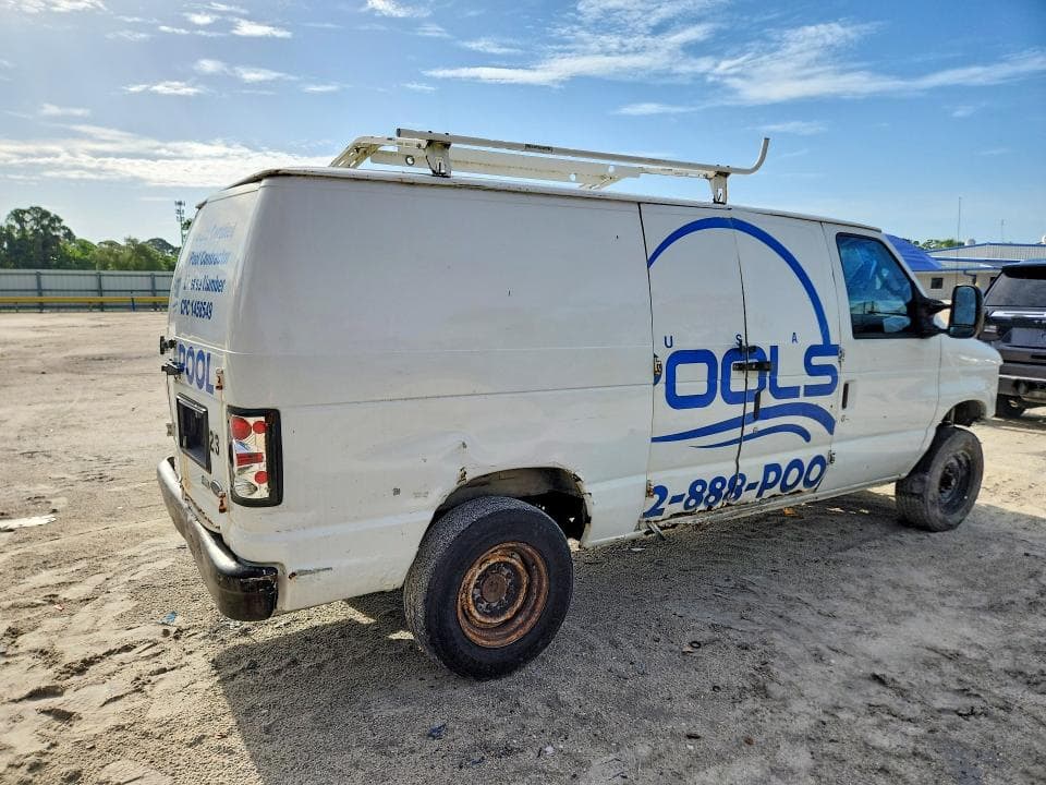 2008 FORD E250 DELIVERY VAN