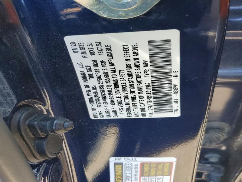 2020 HONDA CR-V EX