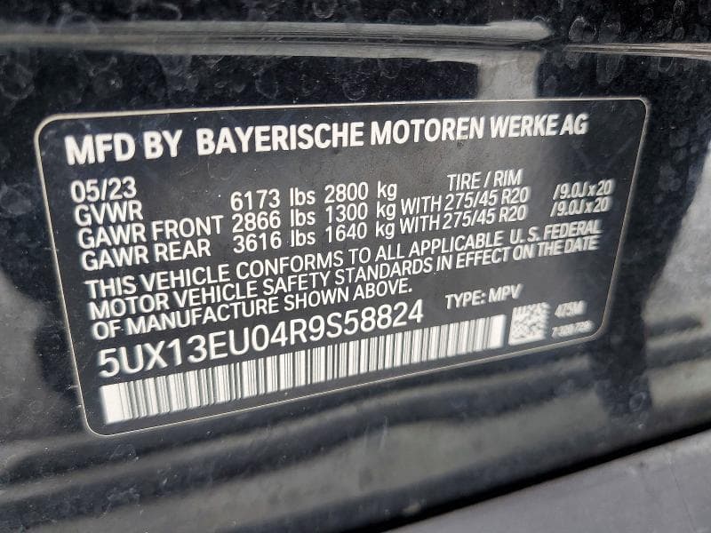 2024 BMW X5 SDRIVE 40I