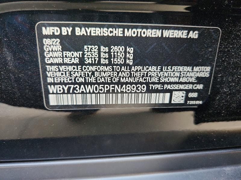 2023 BMW I4 EDRIVE 40