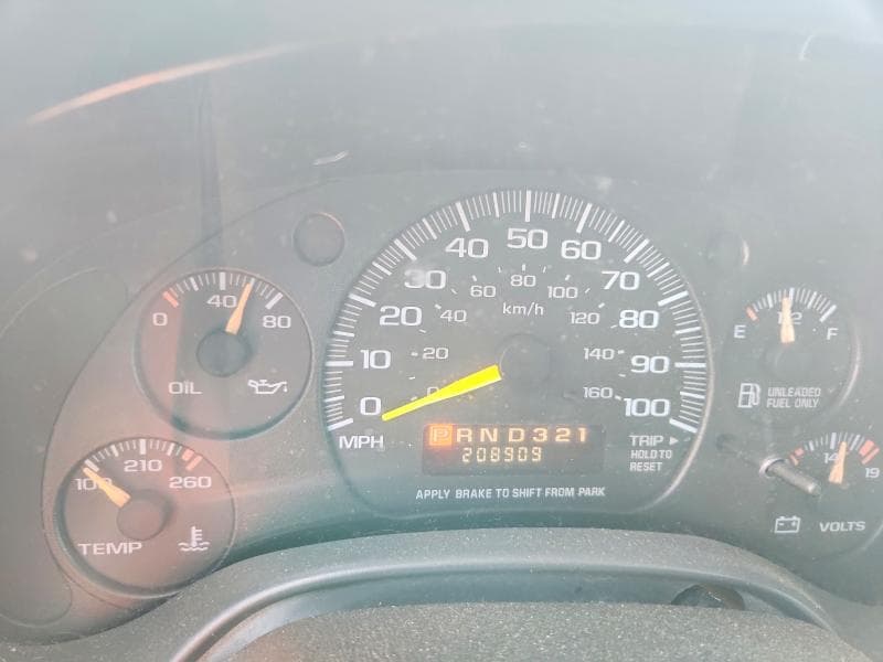 1999 CHEVROLET EXPRESS G1500 LT