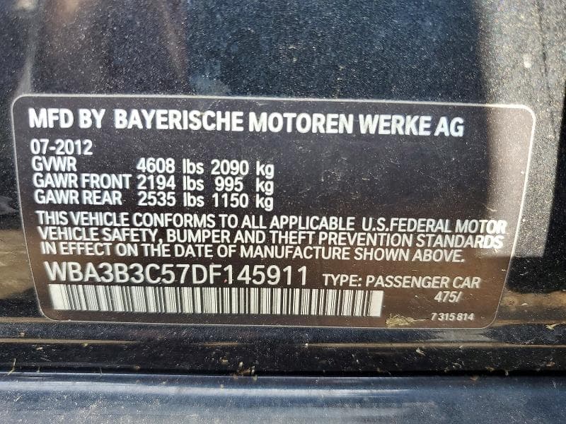 2013 BMW 328 XI