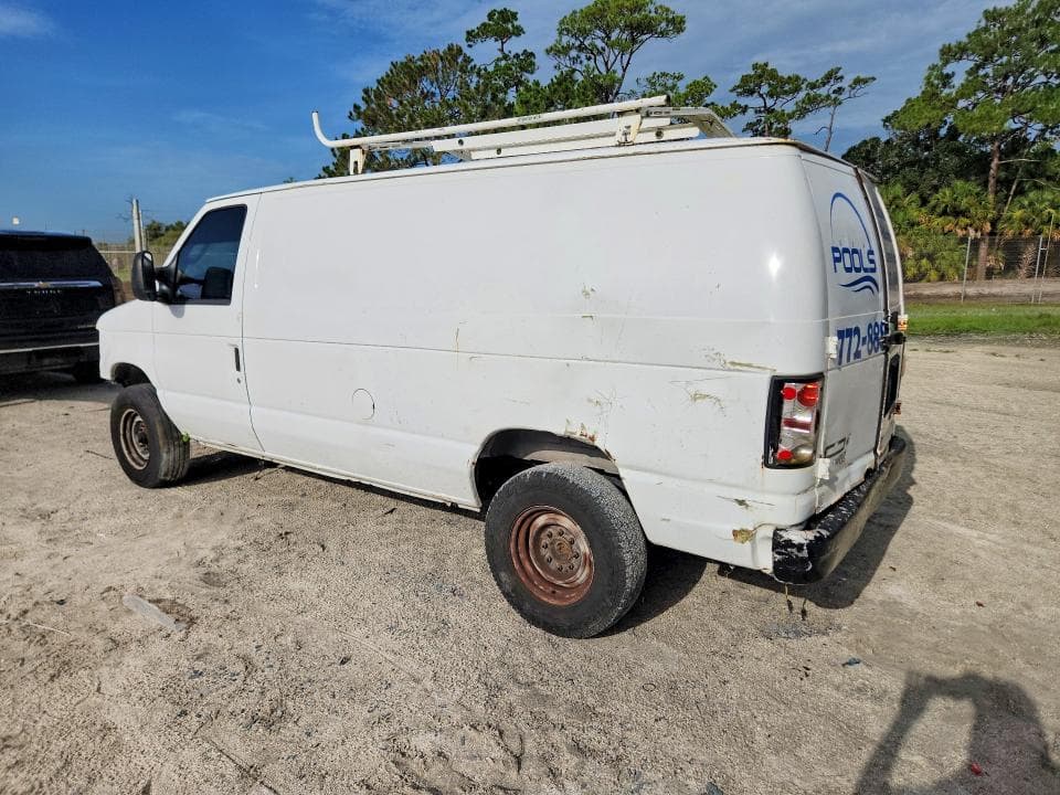 2008 FORD E250 DELIVERY VAN