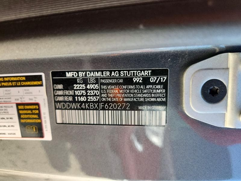 2018 MERCEDES-BENZ C 300 4MATIC