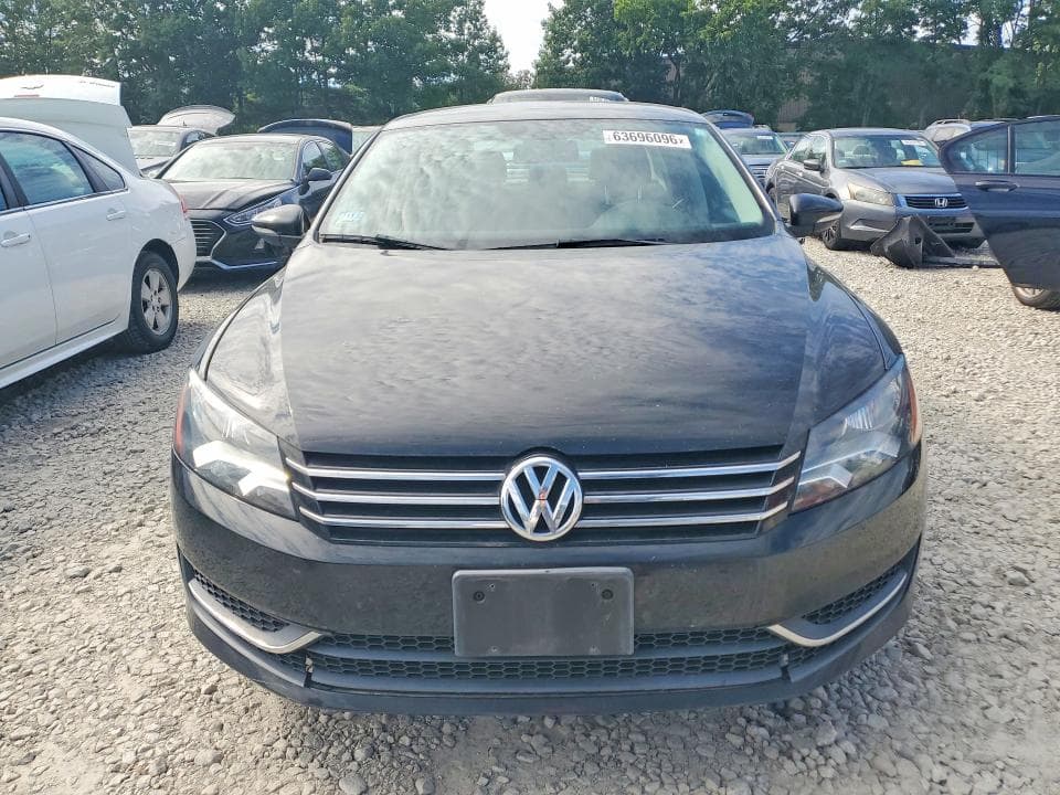 2012 VOLKSWAGEN PASSAT S