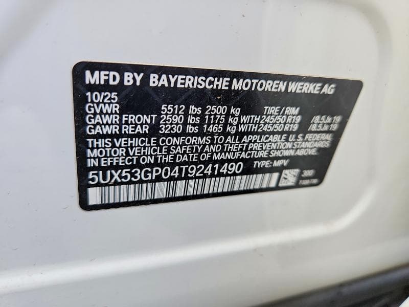 2026 BMW X3 30 XDRIVE