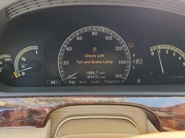 2009 MERCEDES-BENZ S 550 4MATIC