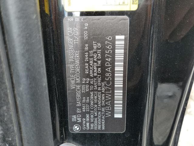 2010 BMW 335 I