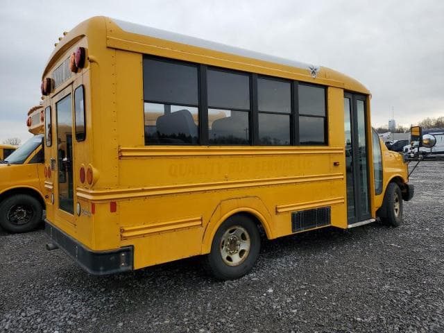 2012 CHEVROLET EXPRESS G33503 SCHOOL BUS