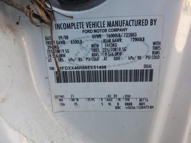 2008 FORD F450 SUPER DUTY VACUUM TRUCK