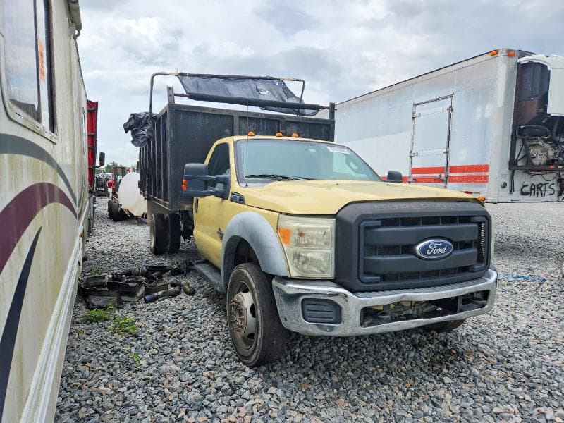 2011 FORD F550 SUPER DUTY DUMP TRUCK